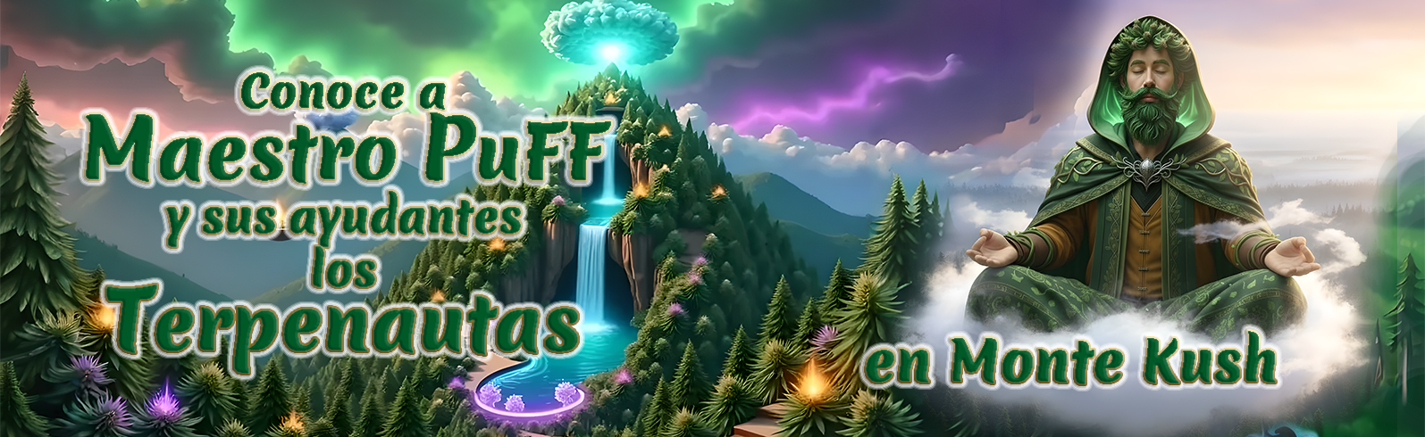 Conoce a Maestro Puff y los Terpenautas en Monte Kush