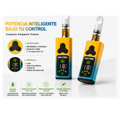 Batería CartZPool Rosca 510 | Cartucho Logo Cañamo